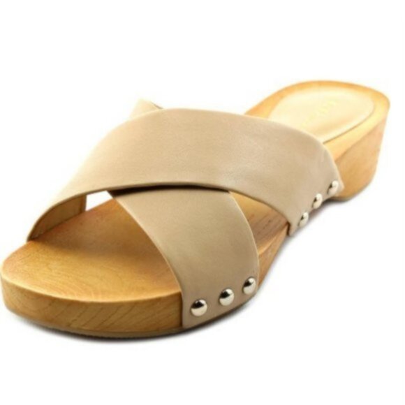 BCBGeneration 'Soho' Slide Sandal Warm Sand Natural Beige 8.5 - Picture 1 of 11